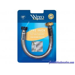 Tuyau de 35 cm Inox Butane Propane pour Gaz Tuyau de 35 cm Inox Butane Propane pour Gaz