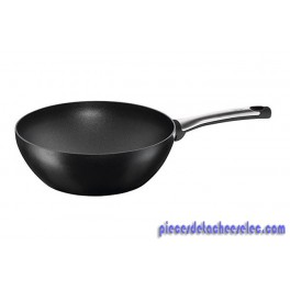 Poêle Wok 28cm Talent Pro Aluminium Noir Tefal 