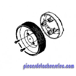 Bouton Blanc+Vis x2 pour Tancheuse Seb Bouton Blanc+Vis x2 pour Tancheuse Seb