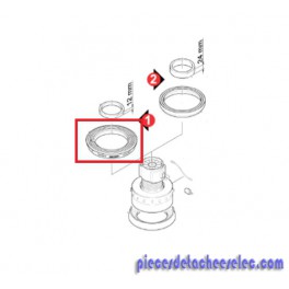 Bague D'étanchéité / Joint Gomme Version 1 pour Autolaveuse / Aspirateur Kärcher Bague D'étanchéité / Joint Gomme Version 1 pour Autolaveuse / Aspirateur Kärcher