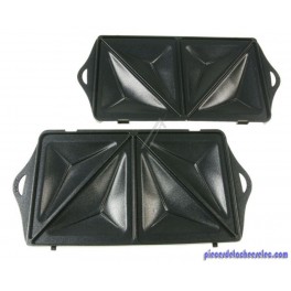 Plaque Sandwich x2 pour Appareil Croque Monsieur Moulinex Plaque Sandwich x2 pour Appareil Croque Monsieur Moulinex