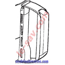 Habillage de Poignée de cuve pour Robot Le Mini / Le Mini Plus Magimix Habillage de Poignée de cuve pour Robot Le Mini / Le Mini Plus Magimix