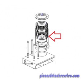 Bac à Eau Chauffe Saucisse pour Machine à Hot Dog Metro