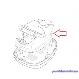 Coque Supérieur Blanche pour Centrale Vapeur RC040A Astoria Coque Supérieur Blanche pour Centrale Vapeur RC040A Astoria