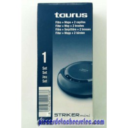 Set Complet pour Robot Aspirateur Striker Mini Taurus Set Complet pour Robot Aspirateur Striker Mini Taurus