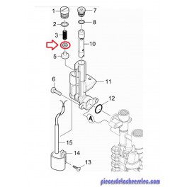Rondelle pour Nettoyeur Haute Pression HDS 5/15U Kärcher