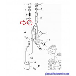 Tête de Soupape pour Nettoyeur Haute Pression HDS5/15U Kärcher