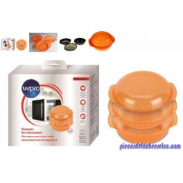 Plat Vapeur Rond 1.5 Litres pour Micro-Ondes Plat Vapeur Rond 1.5 Litres pour Micro-Ondes