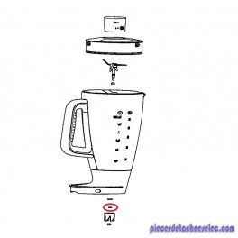 Rondelle pour Robot Blender Moulinex Rondelle pour Robot Blender Moulinex