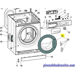 Hublot Complet pour Machine à Laver Linge RSG923 Ariston Hublot Complet pour Machine à Laver Linge RSG923 Ariston