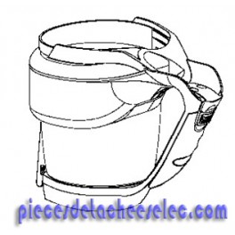 Bac à poussière pour aspirateur Air Force 560 Rowenta Bac à poussière pour aspirateur Air Force 560 Rowenta