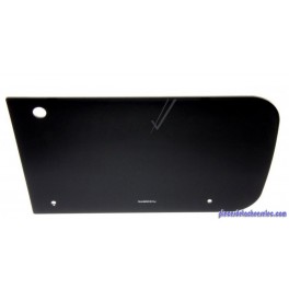 Couvercle en Verre Noir Droit pour Plaque MO9222D Dometic Couvercle en Verre Noir Droit pour Plaque MO9222D Dometic