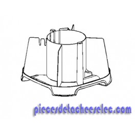 Demi boitier inférieur gris pour Blender Moulinex Demi boitier inférieur gris pour Blender Moulinex