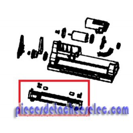 Trappe / Brosse noir pour Robot Aspirateur Rowenta Trappe / Brosse noir pour Robot Aspirateur Rowenta