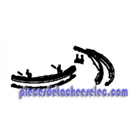 Flasque gauche & droite noir pour Robot Aspirateur Rowenta