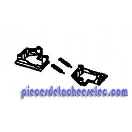 Flasque / Roue gauche & droite noir pour Robot Aspirateur Rowenta Flasque / Roue gauche & droite noir pour Robot Aspirateur Rowenta