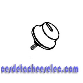 Bouton de Commande Gris pour Blender Soup & Co Moulinex Bouton de Commande Gris pour Blender Soup & Co Moulinex