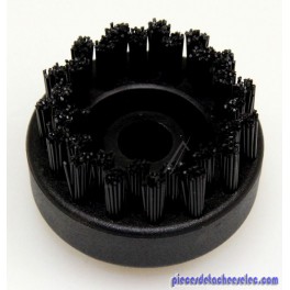 Brosse Ronde Noire D45 pour Nettoyeurs Vapeur Domena Brosse Ronde Noire D45 pour Nettoyeurs Vapeur Domena