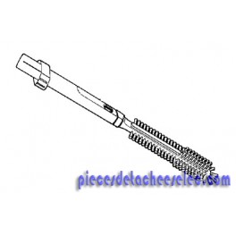 Suceur Brosse Telescopique noir pour Aspirateur Rowenta