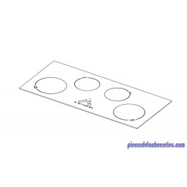 Vitre pour Table de Cuisson SH09DLTAB Scholtes Vitre pour Table de Cuisson SH09DLTAB Scholtes