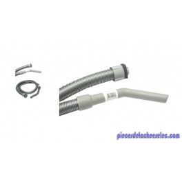 Flexible Gris Complet de 2m pour Aspirateurs GS80 / GM80 / GM80C / GM200 / GM300 / GM400 / King 500 Series Nilfisk Flexible Gris Complet de 2m pour Aspirateurs GS80 / GM80 / GM80C / GM200 / GM300 / GM400 / King 500 Series Nilfisk