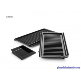 2 Grilles Plates pour MultiGrill DELONGHI