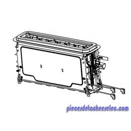 Compartiment Cuisson Complet pour Grille Pain Moulinex Compartiment Cuisson Complet pour Grille Pain Moulinex