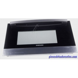 Porte MO Noir Complète et Assemblée pour Four Micro-Ondes FW113T002 Samsung