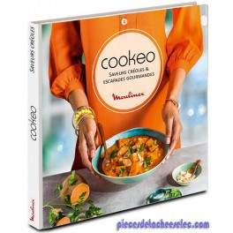 Livre "Saveurs Creoles & Escapades Gourmandes pour Cookeo Moulinex 