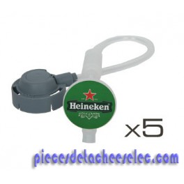 Lot de 5 Tubes pour Machine à Bière Krups