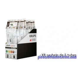 Lot de 8 Sachets de 5 Tubes pour Machine à Bière Krups