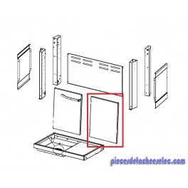 Porte Droite sans Poignée pour Barbecue Campingaz Porte Droite sans Poignée pour Barbecue Campingaz