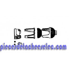 Flasque Avant + Grille pour Brosse Coiffante Calor Flasque Avant + Grille pour Brosse Coiffante Calor