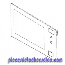 Cache pour Micro Ondes SMW242XA Scholtes