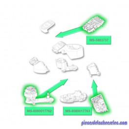 Moteur + Carte de Puissance + Carte et Afficheur pour Robot Compagnon Moulinex