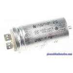 Condensateur Arcotronics 20 UF pour Sèche-Linge ESLHP8D1 Essentiel B