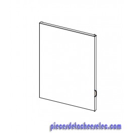 Porte Droite Sans Poignée Gris Foncé pour Barbecue Campingaz Porte Droite Sans Poignée Gris Foncé pour Barbecue Campingaz