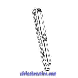 Boitier Complet Marron pour Fer à Lisser Rowenta Boitier Complet Marron pour Fer à Lisser Rowenta