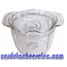 Bol Verre + Déflecteur pour Hachoir Seb Bol Verre + Déflecteur pour Hachoir Seb