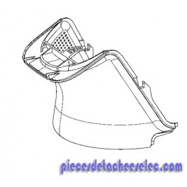 Boitier Avant Blanc pour Robot Moulinex Boitier Avant Blanc pour Robot Moulinex