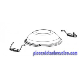Couvercle avec Poignées pour Barbecue Campingaz Couvercle avec Poignées pour Barbecue Campingaz