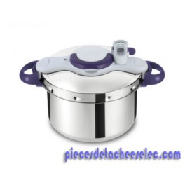 Autocuiseur Clipso Minut'Perfect 7.5 L + Livre 100 Recettes Seb