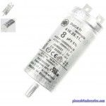 Condensateur Métal Faston 6,3 mmCondensateur Métal Faston 6,3 mm pour Séche Linge CURTISS