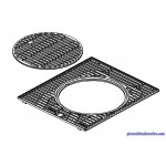 Grille Fonte Emaillée Semi Brillante (MAT) pour Barbecue Campingaz