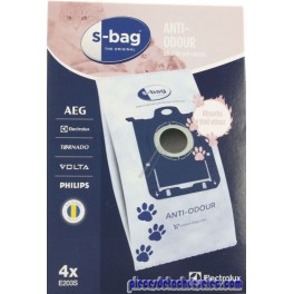 Lot de 4 Sacs Anti Odeur pour Aspirateur ZO6352 Electrolux