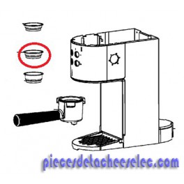 Filtre 1 Tasse pour Machine à Café EXPRESSO VIRTUOSO Krups Filtre 1 Tasse pour Machine à Café EXPRESSO VIRTUOSO Krups