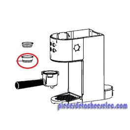 Filtre 2 Tasse pour Machine à Café EXPRESSO VIRTUOSO Krups Filtre 2 Tasse pour Machine à Café EXPRESSO VIRTUOSO Krups