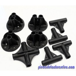 Kit de Connecteur pour Abri de Jardin Gris Coleman Kit de Connecteur pour Abri de Jardin Gris Coleman