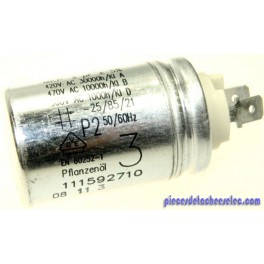 Condensateur pour Lave-Vaisselle VH1704B Brandt Condensateur pour Lave-Vaisselle VH1704B Brandt