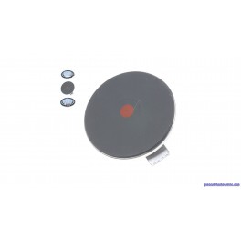 Plaque de Cuisson Ego Diam 180 MM 2000 W TRI 400 V pour Plaque de Cuisson Franke